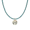 Shalom (Peace) Necklace with Beads