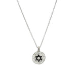 Star of David  Sterling Silver Necklace