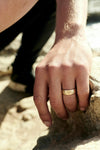 Gold Ani L’dodi Vedodi Li (Beloved) Wedding Ring - Western Wall Jewelry 