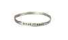 The right thing at the right time, Western Wall Imprint Bangle Bracelet - Western Wall Jewelry 