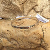 Sh’ma Israel Silver Bangle Bracelet - Western Wall Jewelry 
