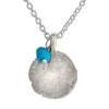 Western Wall Pendant with Turquoise Bead - Western Wall Jewelry 